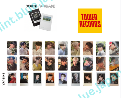 ZB1 ZEROBASEONE YOUTH IN THE SHADE Tower Record LUCKY DRAW ZB1 ZEROBASEONE YOUTH IN THE SHADE Tower Record LUCKY DRAW
