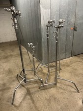 Lot 4 Matthews Impact C-Stand with Sliding Leg, Grip Head Pick up Los Angeles