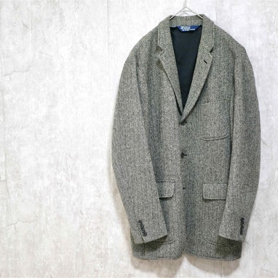 Polo By Ralph Lauren Herringbone Tweed 3B Jacket | eBay