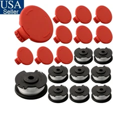 For Hyper Tough Spool Trimmer Line&Cap Cover HT19-401-003-06 HT19-401-003-07