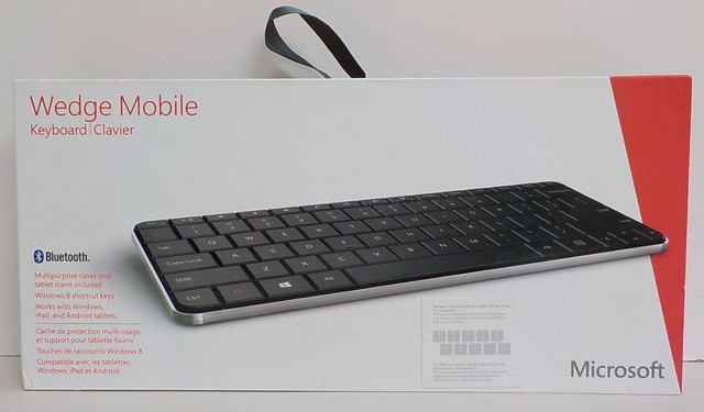 Microsoft Pl2 Wedge Mobile Bluetooth Keyboard French Canadian U6r For Sale Online Ebay