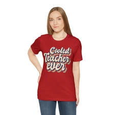 Coolest Teacher Ever Shirt, Best Teacher Ever, Teacher Squad, Teacher Vibes