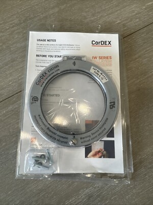 CorDEX IW4000 4 Inch (100mm) Round IR Window (E352489) Type 4, 12