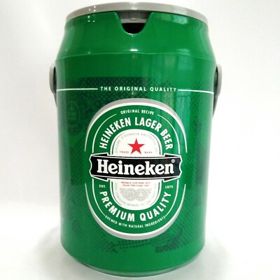 Heineken Ice Bucket Cooler Box Cold Drink Beer Can Brewery Thai