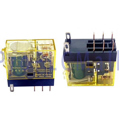 Idec Rj2S-cl-d24 Rj Slim General Purpose Relay Plug-in Dpdt 8A 24V Dc - Foto 6