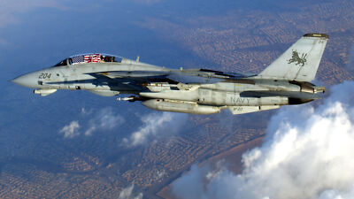 1/32 USN TOMCAT VF-213 Black Lions F-14B F-14D Fighter Model Water