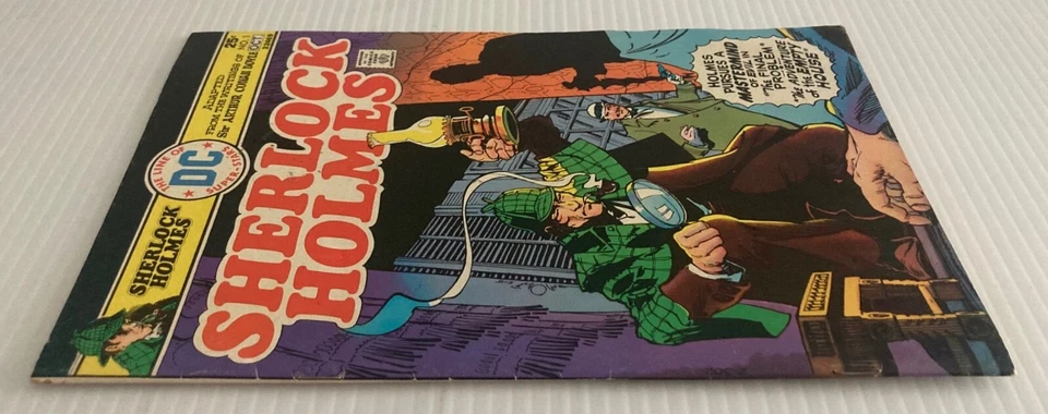 SHERLOCK HOLMES Vol. 1, No. 1 (1976) por Sir A. Conan Doyle DC COMICS Foto 3 de 4