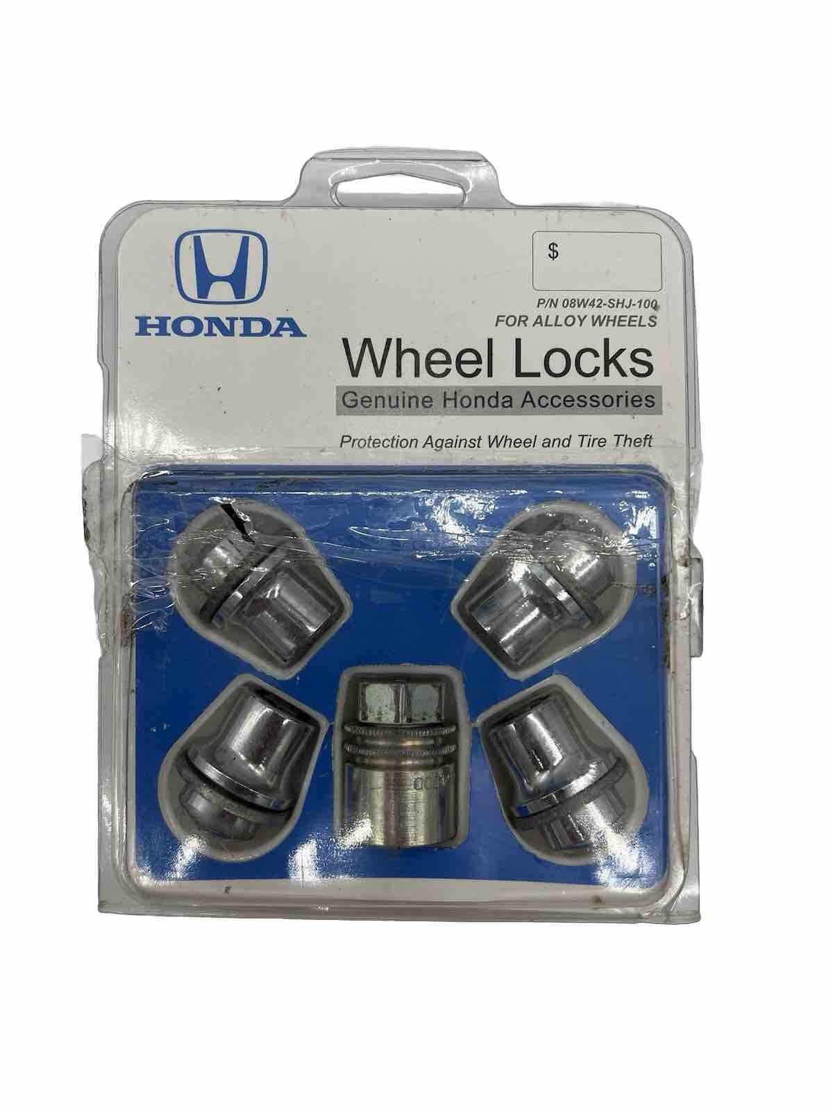 Genuine Honda Chrome Wheel Lock Set, P/N 08W42SHJ100 eBay