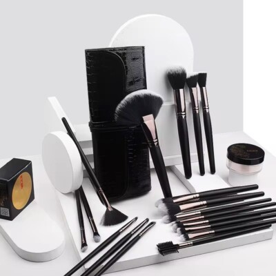 Makeup Brushes Set, Professional 24 pcs Set Premium Synthetic