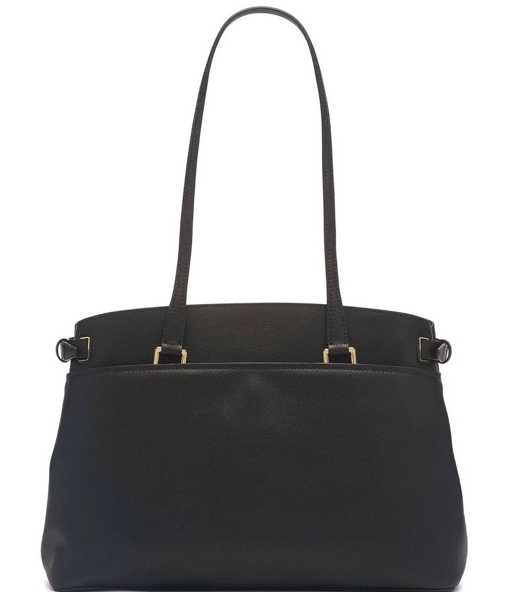 Calvin klein pebble leather tote deals