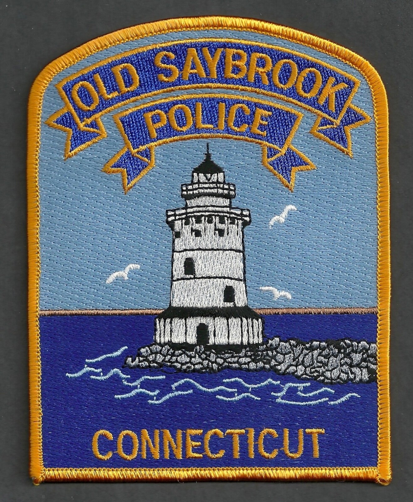 OLD SAYBROOK CONNECTICUT POLICE SHOULDER PATCH