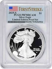 2025-S $1 American Silver Eagle Limited Edition Proof Set PR70DCAM FS PCGS