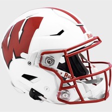 Wisconsin Badgers Full Size Authentic SpeedFlex Football Helmet
