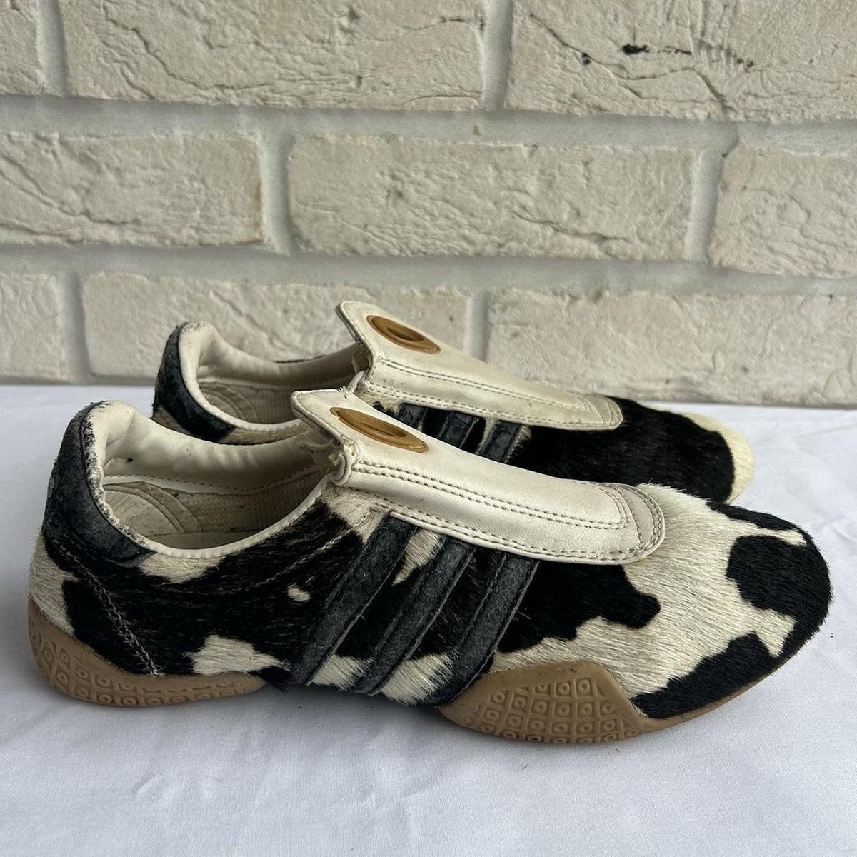 Adidas Y-3 Yohji Yamamoto Mei 2003 Cowhide Slip-On Sneakers | eBay