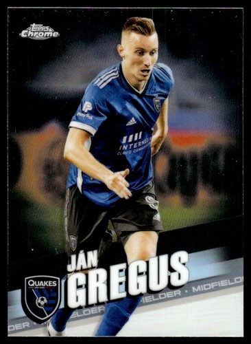 2022 Topps Chrome MLS Jan Gregus #33 card