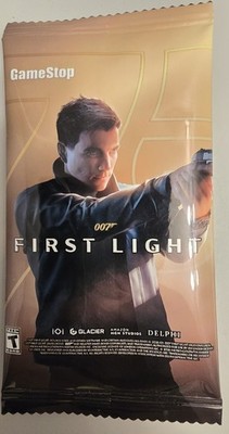 007 First Light GameStop Preorder Exclusive Trading Card Pack Unopened