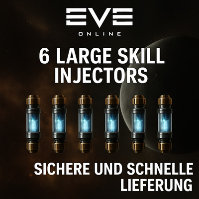 EVE Online - 6 Large Skill Injector - sicher und schnell