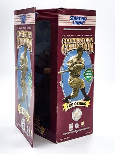 Lou Gehrig 1996 Kenner Starting Lineup Cooperstown Collection 12" in Figure 03 - Picture 9 of 19