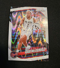 Panini 2025 Prizm WNBA Aari McDonald Indiana Fever #10 White Seismic