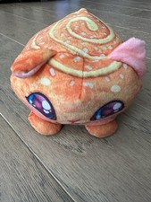 Talking Cookeez Makery Baked Treatz Plush Orange Cat Cinnamon Roll  Tested-Works 