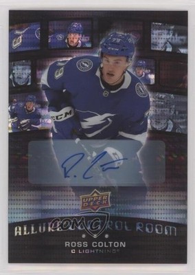 2021-22 Upper Deck Allure Control Room Ross Colton #CR-2 Rookie Auto RC 0ip6