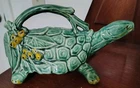 Vintage 1940's McCoy USA  Pottery Turtle Watering Can Pitcher