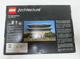 LEGO Architecture 21016 Sungnyemun Korea Landmark Retired Set NEW Sealed 325pcs
