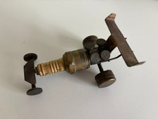 Handmade Scrap Metal And Spark Plug F1 Racing Car Dragster Ornament
