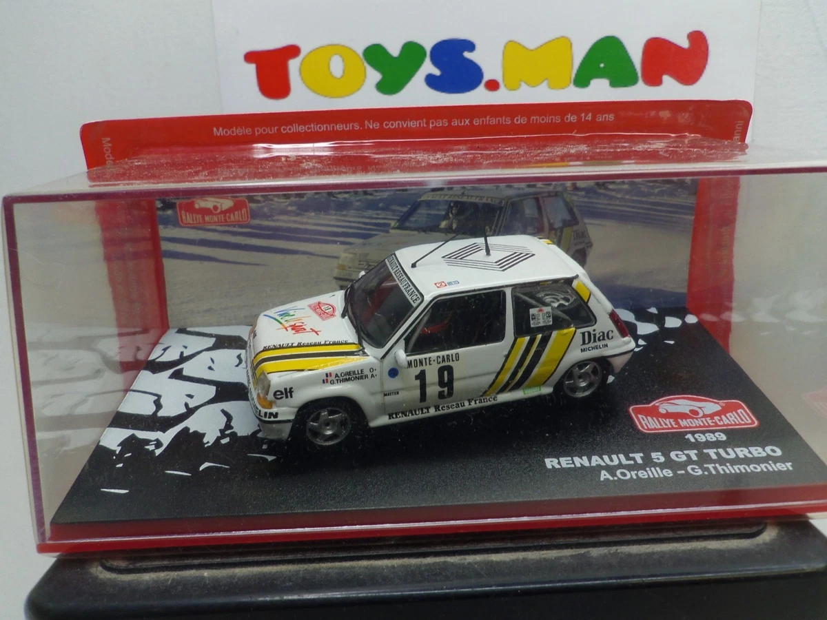 UNIVERSAL HOBBIES MODIFIÉE RENAULT 5 GT TURBO MONTECARLO 1992