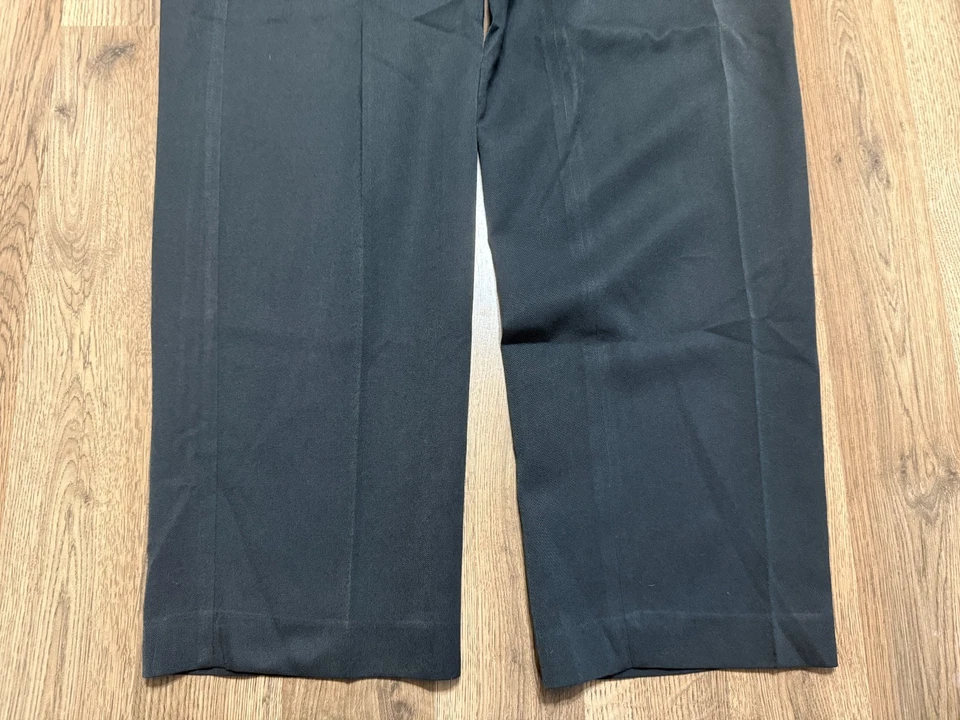 Adolfo 男式裤子 34x30 码,黑色,正装裤 41 英寸长 — 第 2/4 张图片