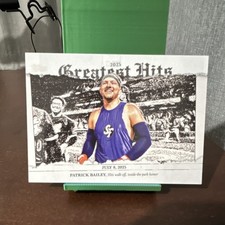 Topps 2025 Series 1 Greatest Hits Patrick Bailey GH-21 San Francisco Giants