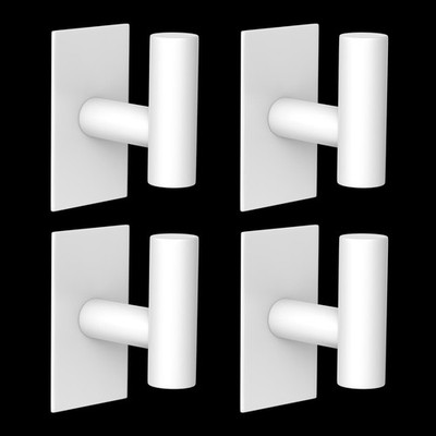 Wall Towel Hooks, Heavy Duty Sticky Holder Waterproof Towel Hooks for Hanging...
