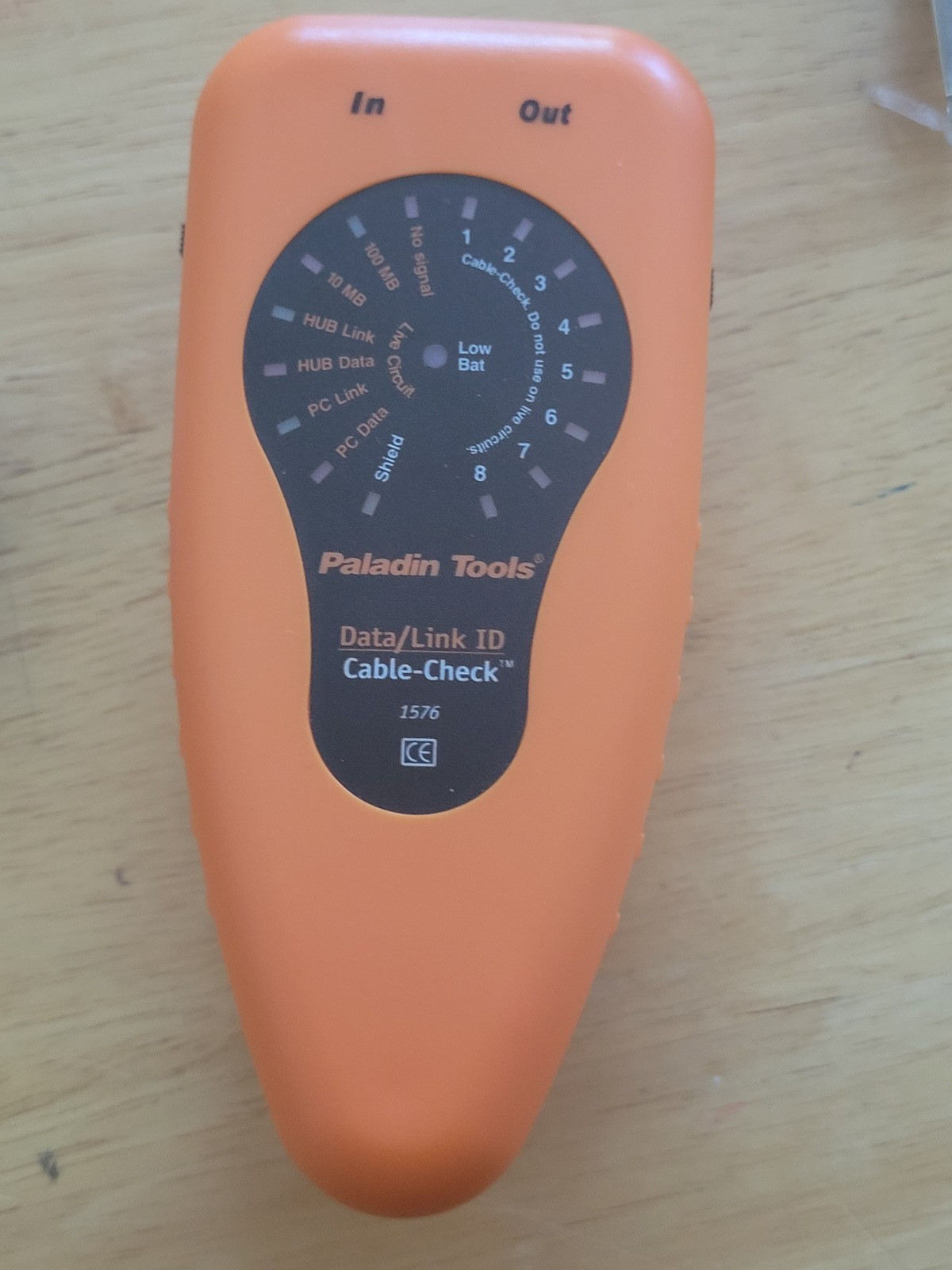 Paladin Tools Data/Link ID and Cable-Check PA1576 1594 LAN w/ case + cable