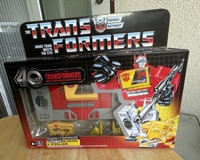 Transformers Retro 40th Anniversary Autobot BLASTER & STEELJAW G1 Reissue New