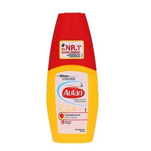 Autan Protection Plus Zeckenschutz Anti Tiques Pumpspray 2Er Pack 2X100Ml-image
