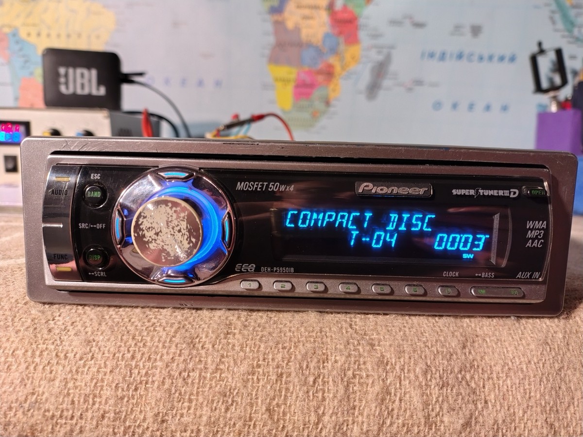 Pioneer DEH P5950IB Car Stereo Mobile Media Station Fully Working