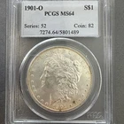 1901-O MORGAN DOLLAR PCGS MS64