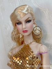 Earrings For Fashion Royalty Integrity Poppy Parker NuFace Dolls Crystal Jewelry
