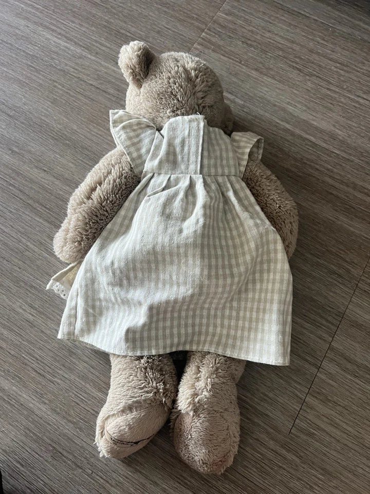 OURS EN PELUCHE DE COLLECTION LOUISE MANSEN 45 CM - Photo 3/4