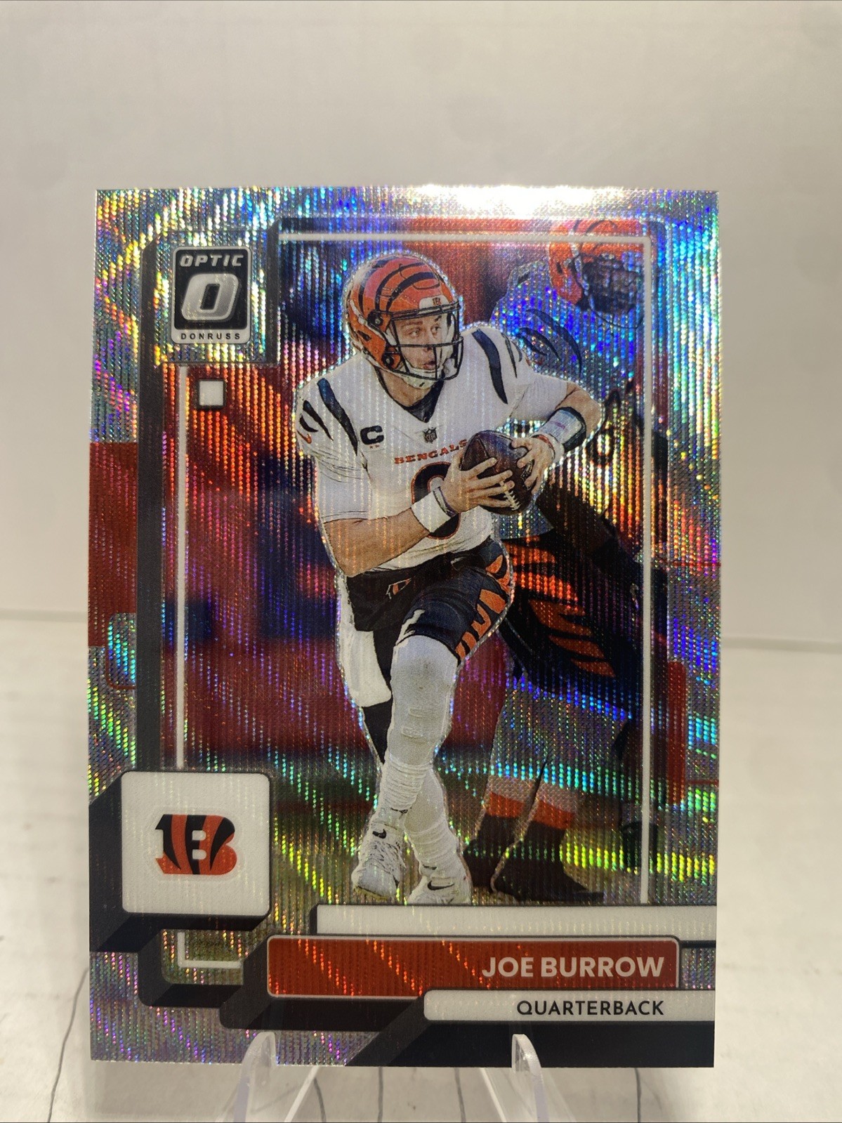 2022 Panini Donruss Optic - Wave Prizm #39 Joe Burrow /300