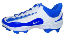 Nike Size 16 Alpha Huarache 4 Elite MCS Royal Blue Molded Baseball Cleats