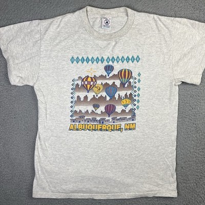 Vintage Holiday Rambler T Shirt Albuquerque NM Hot Air Balloons Sz M