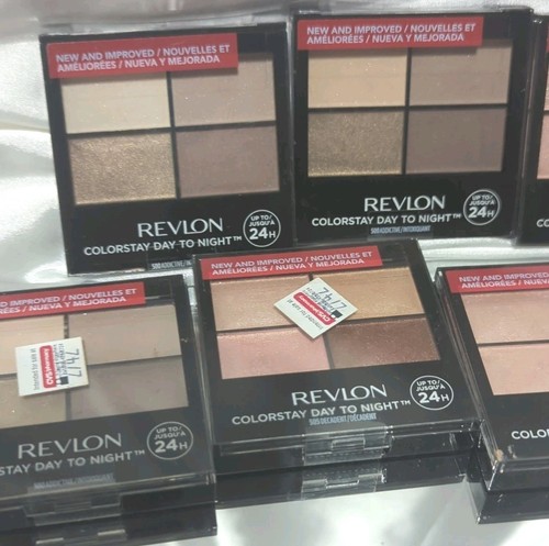 Lot of 7 Revlon Colorstay Day to Night Quad Eye Shadow Palettes Discontinued - Picture 2 of 4