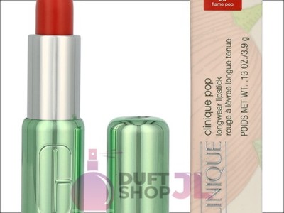 Clinique Pop Longwear Shine Lipstick 3,9 g ( 11 FlamePop )