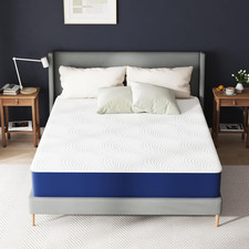 12" Queen Mattress - Cooling Memory Foam, Firm Support  Washable Cover