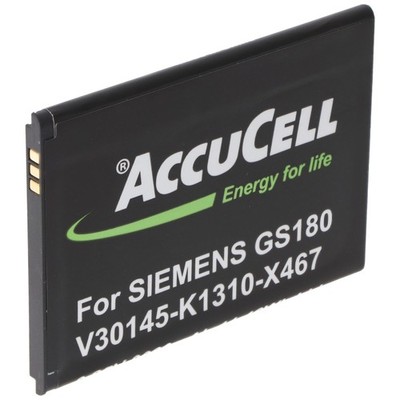 AccuCell Akku passend für Siemens Gigaset GS180 V30145-K1310-X467 3,85 Volt Akku