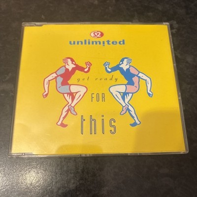2 Unlimited - Get Ready For This - 3 Track CD Single 1991 