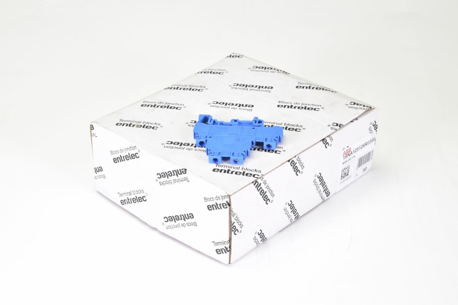 ABB 1SNA125126R0300, M4/6.D2.1.N, Terminal Block, (1PU=50Pcs.)