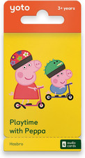 Playtime with Peppa   4 Kids Audio Cards for Use with Player  Mini All-In-1 Aud