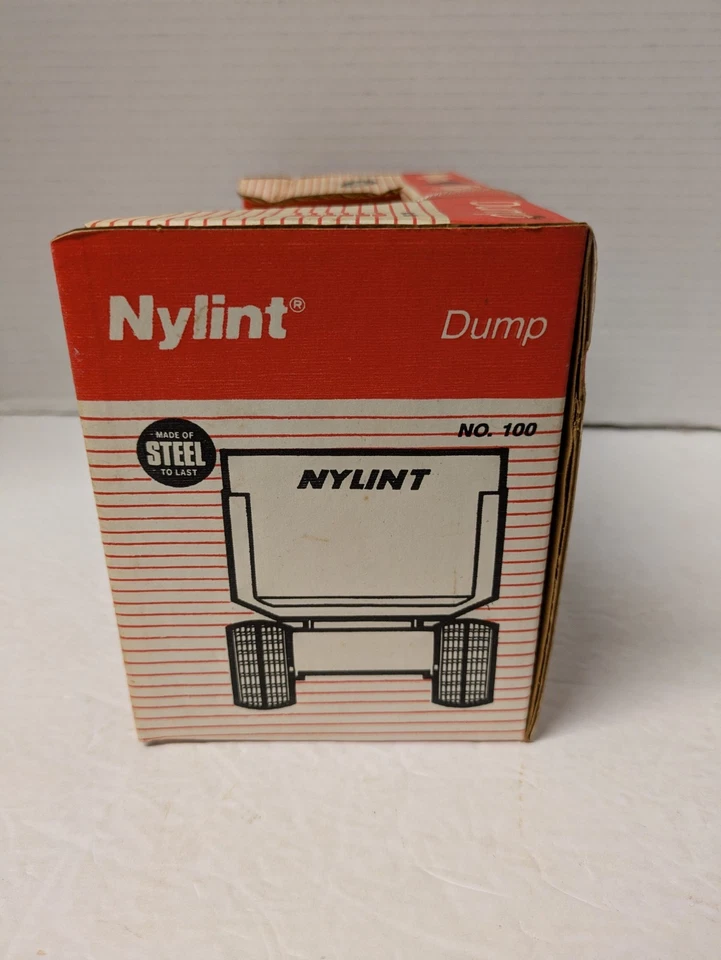 Camión de volteo vintage de metal NYLINT n.º 100 hecho en Corea - nuevo en caja 8" Foto 2 de 4